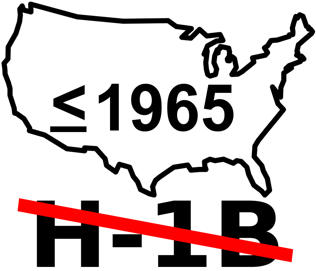 Company Statement RE: IT procurement - US Heritage Citizens prior to 1965 only - no H1B visa holders